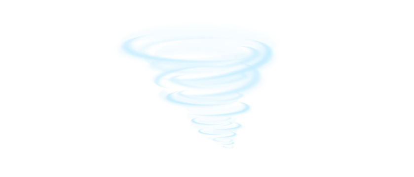 Air flow set of vector elements on a white background. Abstract PNG stream blowing from air conditioner, purifier or humidifier