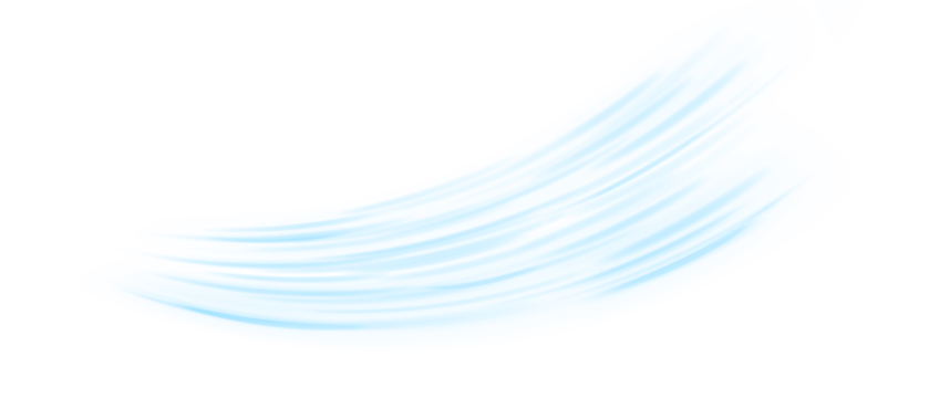 Png Air flow set of vector elements on a white background. Dynamic jet stream and air conditioner effect. Blurred blue motion for purifier or humidifier.