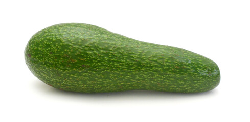 Avocado fruit on white background 