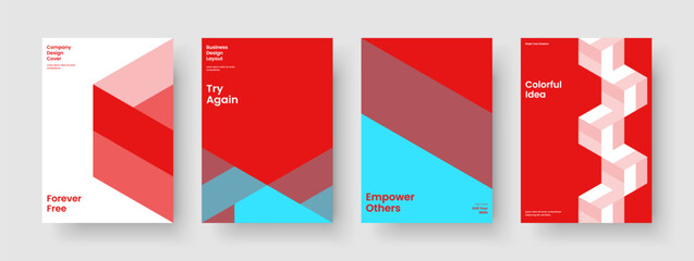 Isolated Report Template. Geometric Book Cover Layout. Abstract Background Design. Brochure. Poster. Flyer. Business Presentation. Banner. Notebook. Portfolio. Advertising. Pamphlet. Journal