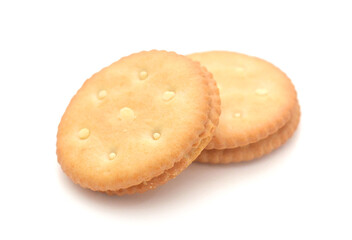 Bunch of sandwich biscuits with white cream,Moldova 