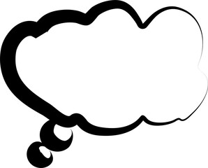 Speech bubble text, chat, talk, comic