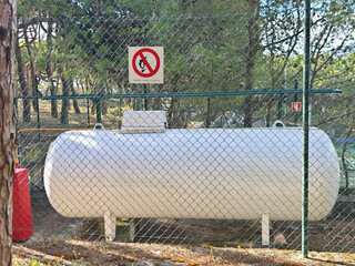 gas tank for gas storage