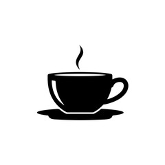 Hot coffee cup icon