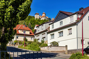 The Normannstein Castle in the Werra Valley in Thuringia