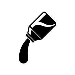 pouring liquid bottle icon