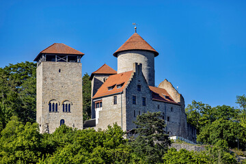 The Normannstein Castle in the Werra Valley in Thuringia