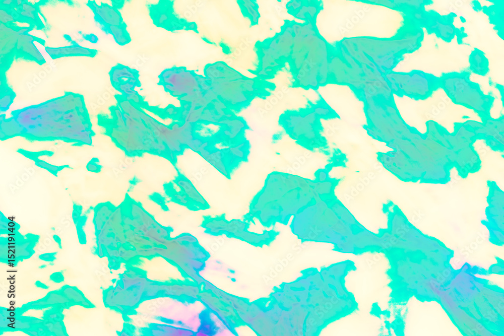Poster colorful abstract pattern brings vibrancy to creative spaces with fluid shapes