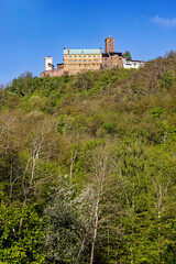 The Wartburg Castle at Eisenach in Thuringia
