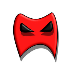 Superhero mask icon