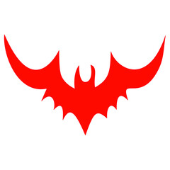 Bat silhouette icon