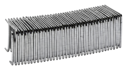 PNG row of staplers forms a linear collage.