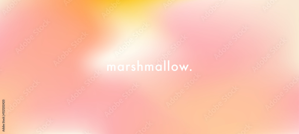 Poster abstract pink cream gradient background. light pink marshmallow vector banner. pastel candy color gr