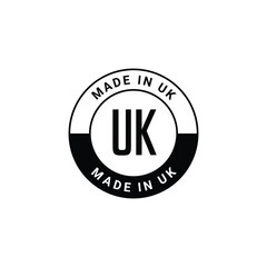 made in Uk icon design