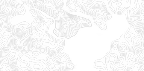 Fototapeta premium Abstract topography pattern seamless lines sea map modern design white background. Abstract digital topographic contour map concept space geometric strip grid line. Natural discovery of maps. 