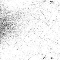 Vintage grunge paper texture isolated. Dirty scratched surface and old film overlay background. Crumpled aged effect with ink marks. Torn texture for design.