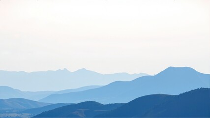 Fototapeta premium Mountain Horizon View