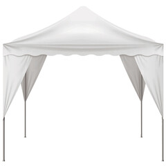 tenda, barraca branca piramidal