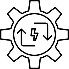 Energy Management Software Icon