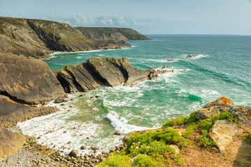 Randonnée la long des falaises de la Presqu'île de Crozon
