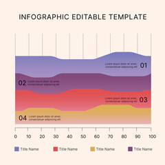 Business Infographic Editable Templates for Extensive Data Visualization. Simple creative Infographic vector elements, charts, diagrams, timeline, steps and options for Business Presentation.