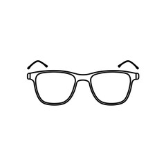 Fototapeta premium pair of sunglasses on white background 