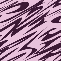 
Abstract seamless pattern of curved lines in purple and dark purple colors. Vector illustration for design of prints on fabrics, packaging, wallpaper in abstract style