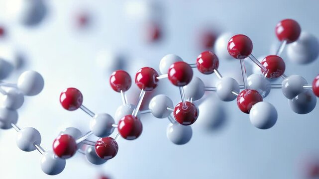 Abstract Molecular Structure in Motion