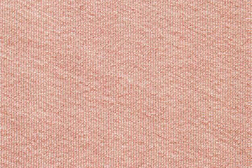 Light pink cotton twill fabric pattern close up as background