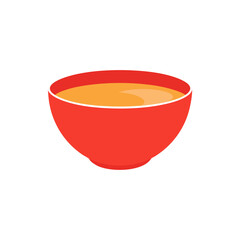 soup bowl on white background  .svg