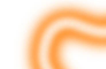 Curved neon lines glowing on transparent background, grunge texture