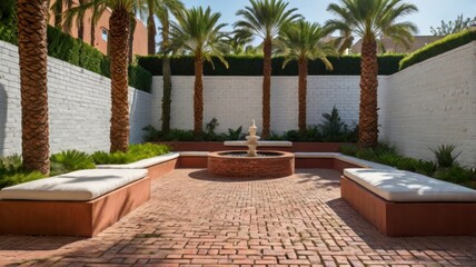 Tranquil Courtyard Oasis