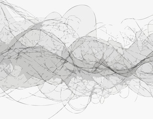 Intricate Interwoven Chaos: Abstract Line Background for Creative Projects