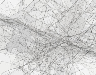 Intricate Interwoven Chaos: Abstract Line Background for Creative Projects