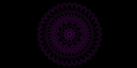 abstract background with spiral. Abstract purple tiles design 