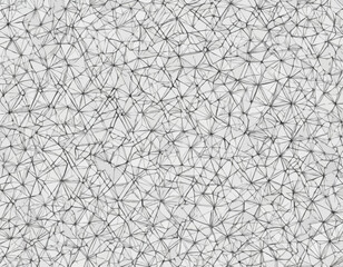 Dynamic Black and White Line Art Forming Intricate Geometric Patterns