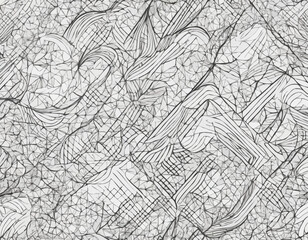 Obraz premium Mesmerizing Organic Abstract Lines Evoking Serenity and Harmony