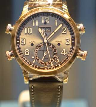 Alarm travel time Grandi Complicazioni by Patek Philippe in pink gold.Milan - Italy,04 June 2025