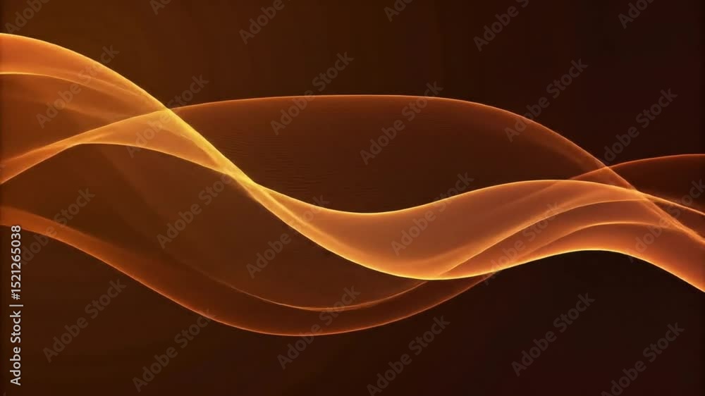 Poster abstract wave vector backgrounds with flowing orange and blue smoke lines create an artistic light p