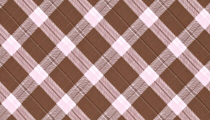 Elegant Plaid Pattern: A simple yet sophisticated pattern of interwoven lines in a plaid arrangement, rendered in a warm and inviting color palette.