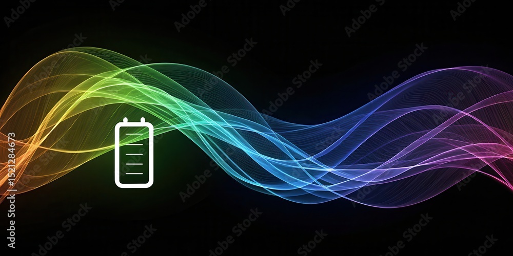 Aufkleber energy storage is a key concept in modern energy systems. abstract design featuring colorful waves a