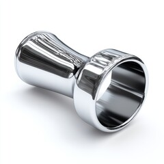 Metric socket isolated on clean white background