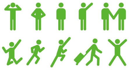 人・人物・人間のピクトグラムアイコン6