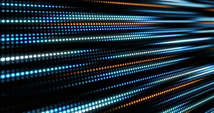 Blue and golden lights moving in line background used for nature or inspirational video projects, presentations, commercials, social media. I made this video with 3d program