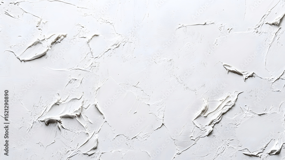 Aufkleber textured white surface minimalist design abstract background studio setting top-down perspective