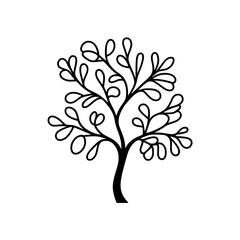 Obraz premium Tree Silhouette
