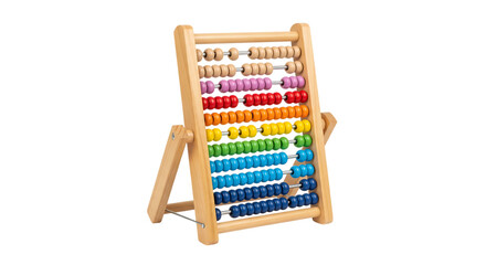 Wooden abacus colorful beads educational toy learning math counting tool for kids
