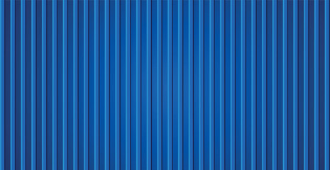 Black panoramic background cargo container blue color - Vector illustration
