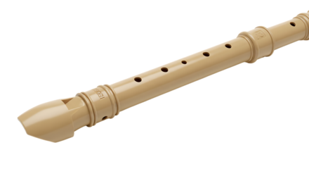  beige recorder musical instrument wind instrument flute education tool