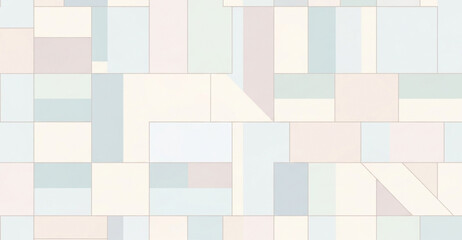 Abstract Geometric Pastel Pattern Background | Modern Mosaic Design for Fashion, Interiors, and Creative Projects